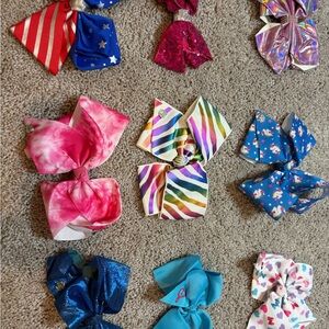 Jojo Siwa Colorful Kids Hair Bow Set